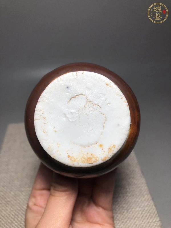 古玩陶瓷紫金釉香爐真品鑒賞圖