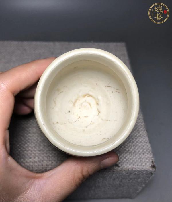 古玩陶瓷青白釉罐真品鑒賞圖