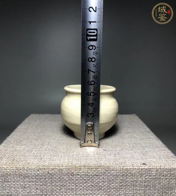 古玩陶瓷青白釉罐真品鑒賞圖