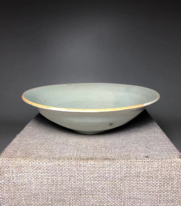古玩陶瓷宋，景德鎮窯影青釉鵝紋碗拍賣，當前價格1600元