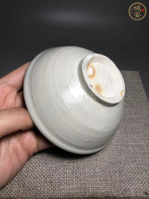 古玩陶瓷青白釉唇口碗真品鑒賞圖