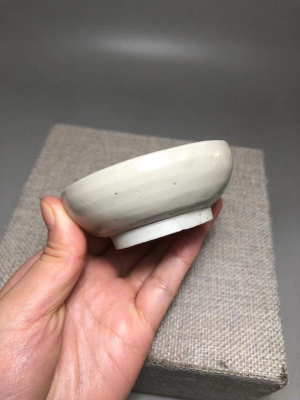 古玩陶瓷明,青白釉油燈拍賣,當前價格600元