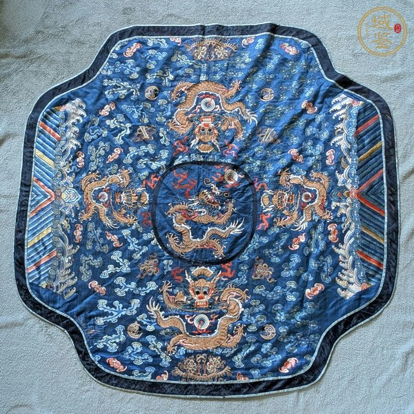 古玩雜項(xiàng)繡片真品鑒賞圖