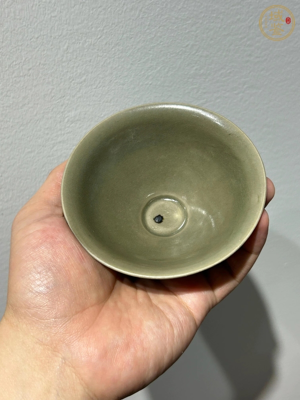 古玩陶瓷青瓷盞真品鑒賞圖