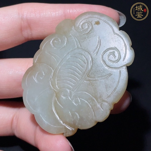 古玩玉器龍紋牌佩真品鑒賞圖