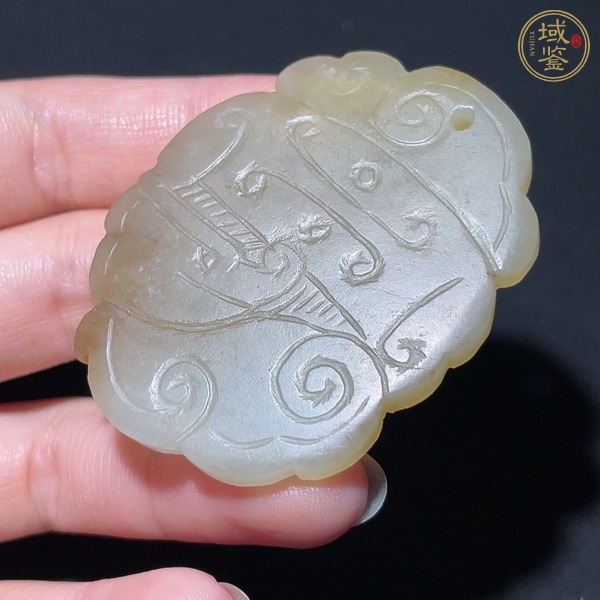 古玩玉器龍紋牌佩真品鑒賞圖