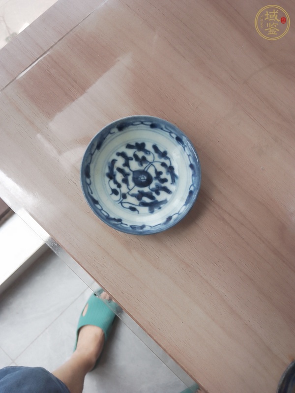 古玩陶瓷青花盤真品鑒賞圖