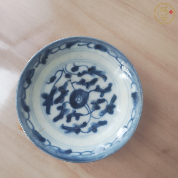 古玩陶瓷青花盤真品鑒賞圖