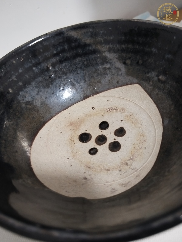 古玩陶瓷磁州窯點彩碗真品鑒賞圖
