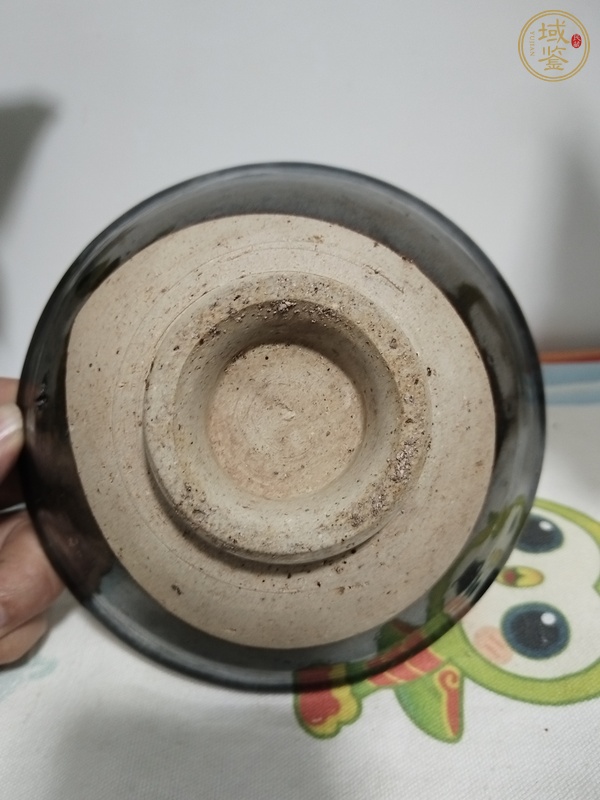 古玩陶瓷磁州窯點彩碗真品鑒賞圖