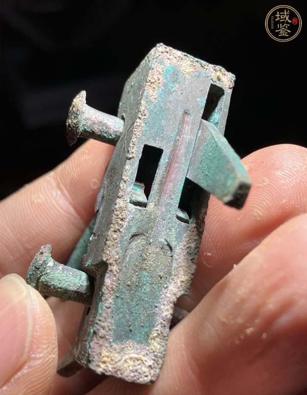 古玩銅器西北干坑青銅弩機(jī)真品鑒賞圖