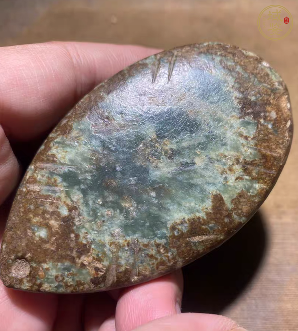 古玩玉器仿古做舊獸型把件真品鑒賞圖