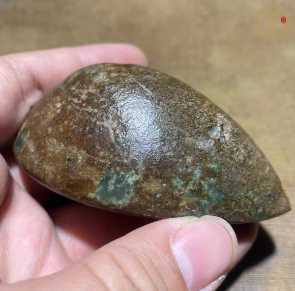 古玩玉器仿古做舊獸型把件真品鑒賞圖