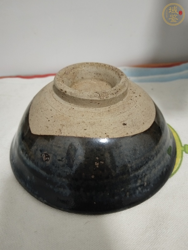 古玩陶瓷磁州窯點彩碗真品鑒賞圖