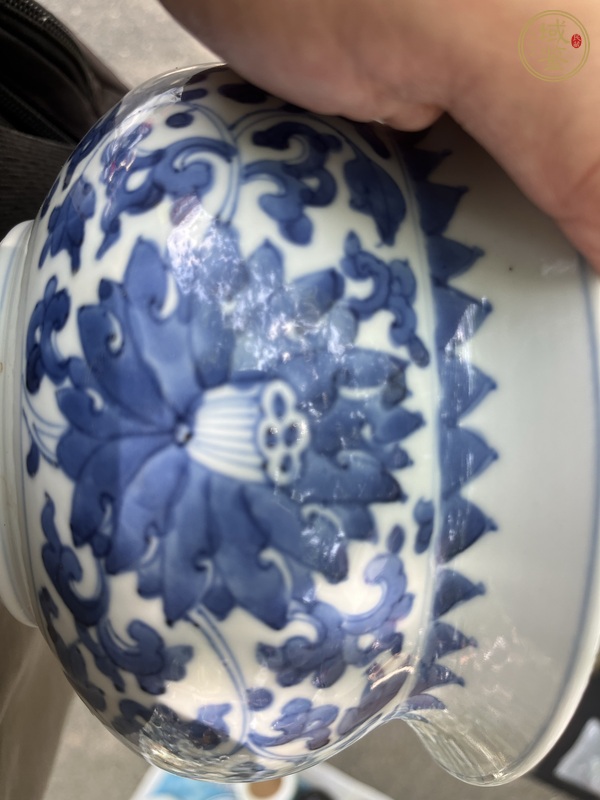 古玩陶瓷青花香爐真品鑒賞圖