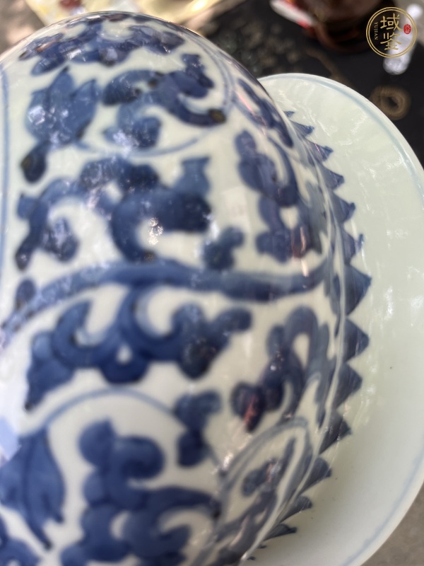 古玩陶瓷青花香爐真品鑒賞圖