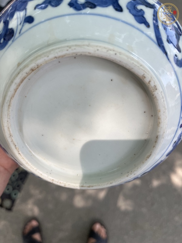 古玩陶瓷青花香爐真品鑒賞圖