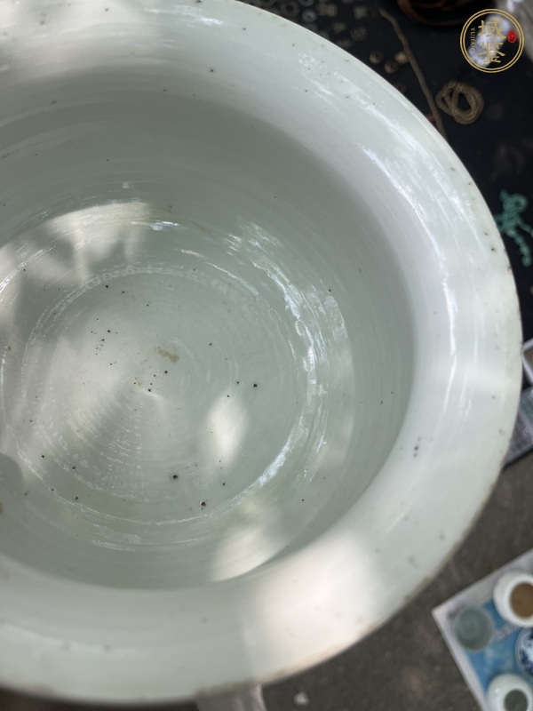 古玩陶瓷青花香爐真品鑒賞圖