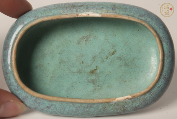 古玩陶瓷爐鈞釉洗真品鑒賞圖