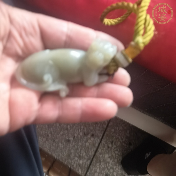 古玩玉器和田玉雕“瑞獸”擺件真品鑒賞圖