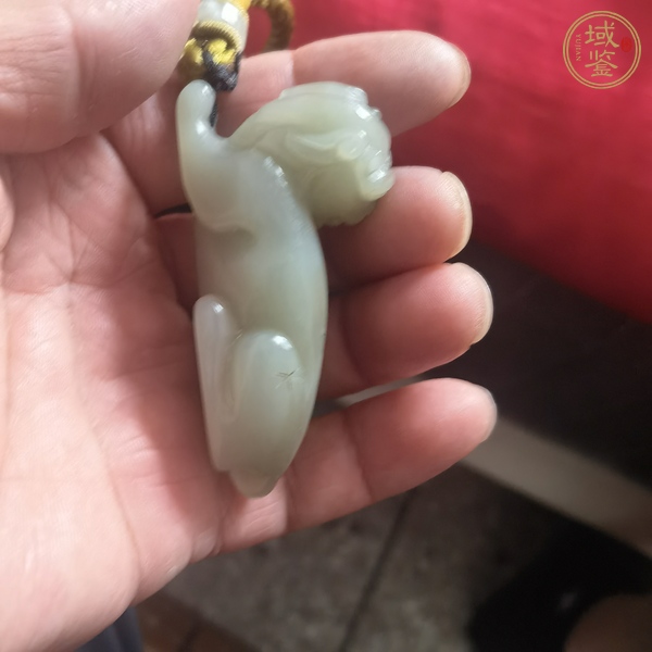 古玩玉器和田玉雕“瑞獸”擺件真品鑒賞圖
