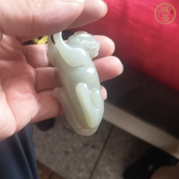 古玩玉器和田玉雕“瑞獸”擺件真品鑒賞圖