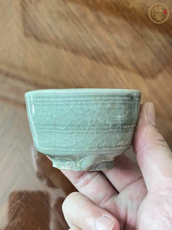 古玩龍泉青瓷香爐真品鑒賞圖