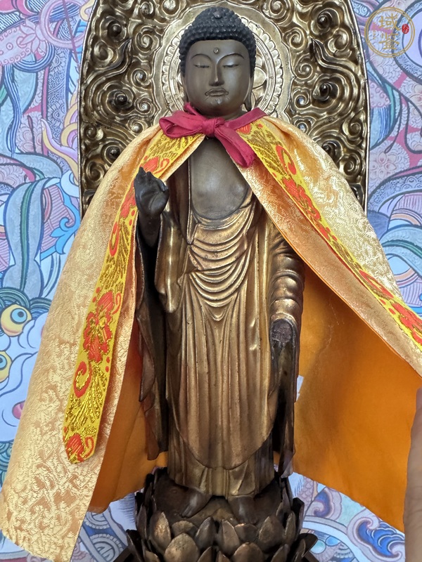 古玩雜項日本佛像真品鑒賞圖