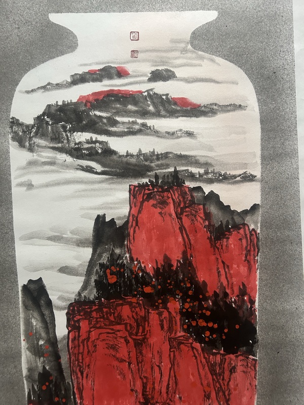 古玩字畫洪峰《四季平安》拍賣,當(dāng)前價(jià)格1480元