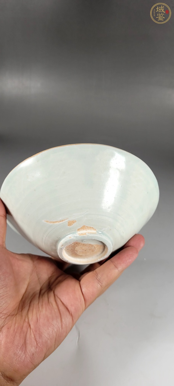 古玩陶瓷影青印花碗真品鑒賞圖