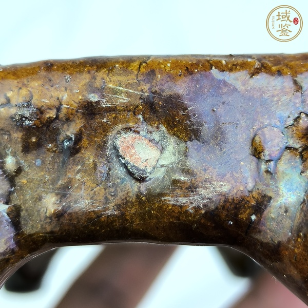 古玩宋代邛窯多足辟雍硯真品鑒賞圖