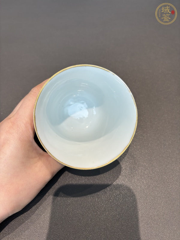 古玩陶瓷無雙譜粉彩杯真品鑒賞圖