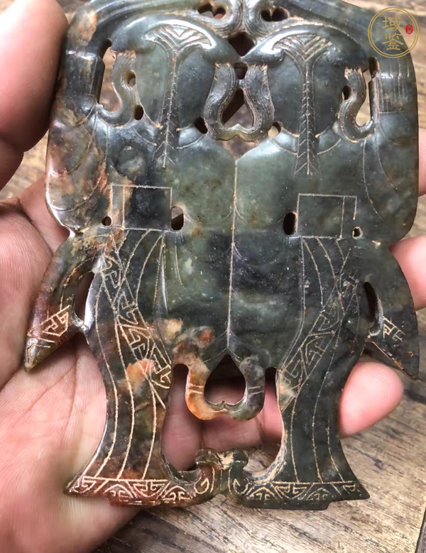 古玩玉器做舊仿漢代“玉舞人”真品鑒賞圖