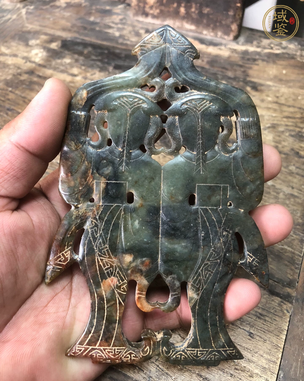 古玩玉器做舊仿漢代“玉舞人”真品鑒賞圖