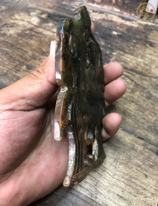 古玩玉器做舊仿漢代“玉舞人”真品鑒賞圖