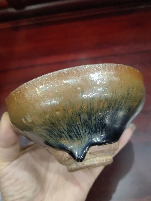 古玩陶瓷宋.建盞拍賣，當(dāng)前價(jià)格12500元