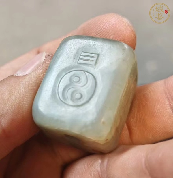 古玩玉器玉勒子真品鑒賞圖