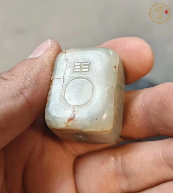 古玩玉器玉勒子真品鑒賞圖