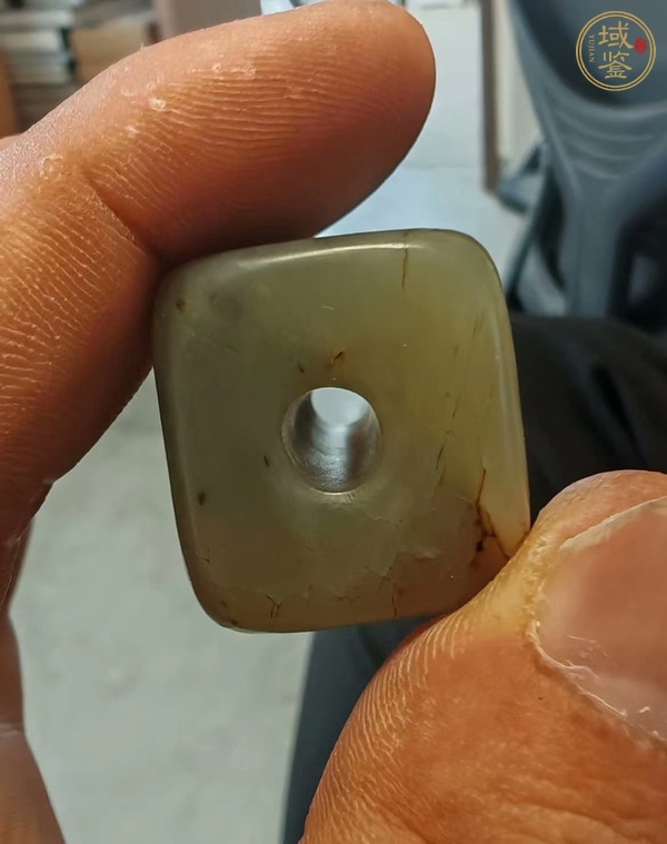 古玩玉器玉勒子真品鑒賞圖