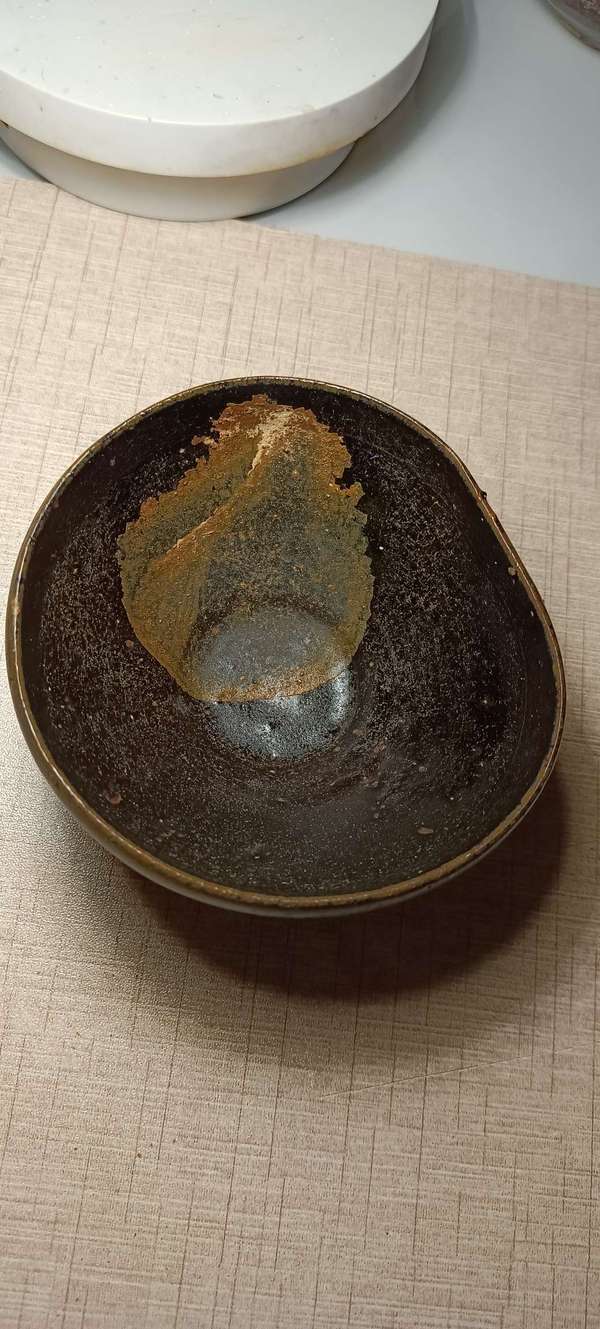 古玩陶瓷宋代.贛州窯黑釉茶盞(最美異形盞)拍賣，當前價格998元