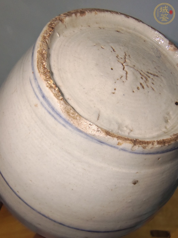 古玩陶瓷李朝白瓷長頸瓶真品鑒賞圖