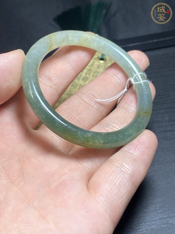 古玩天然翡翠手鐲真品鑒賞圖