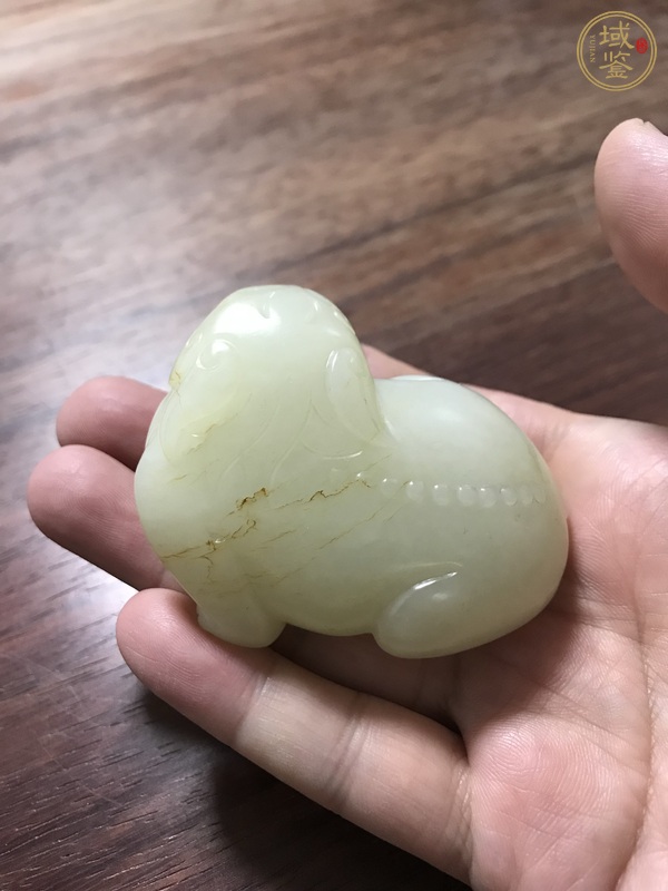 古玩玉器和田玉雕“瑞獸”擺件真品鑒賞圖