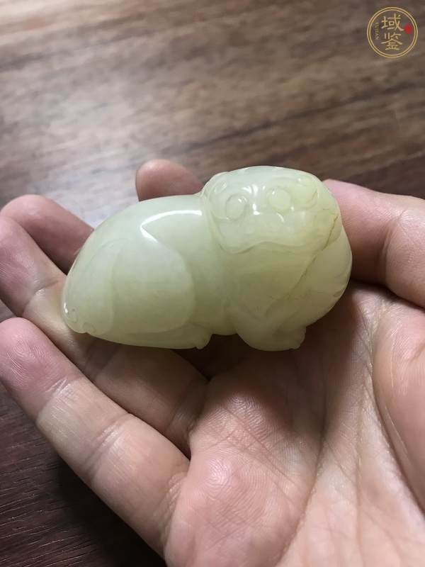 古玩玉器和田玉雕“瑞獸”擺件真品鑒賞圖