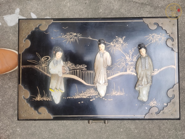 古玩雜項(xiàng)首飾盒真品鑒賞圖