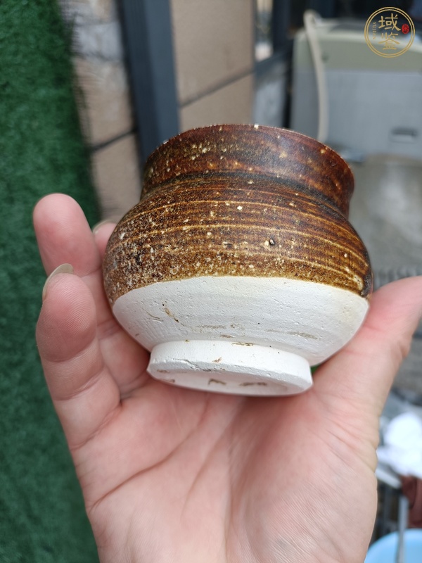 古玩陶瓷吉州窯醬釉罐真品鑒賞圖