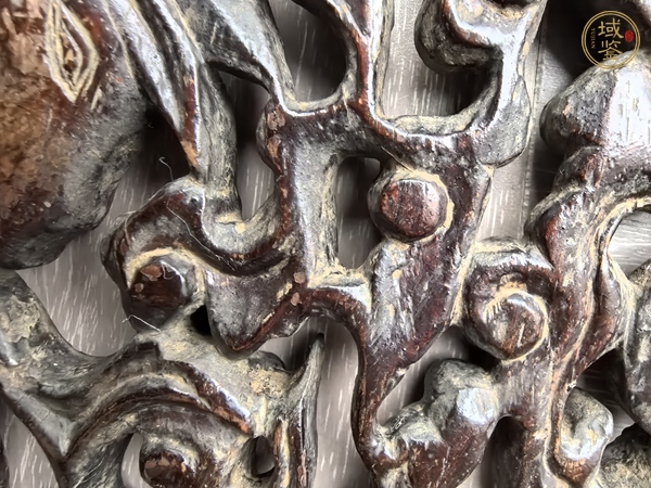 古玩雜項雕花板真品鑒賞圖