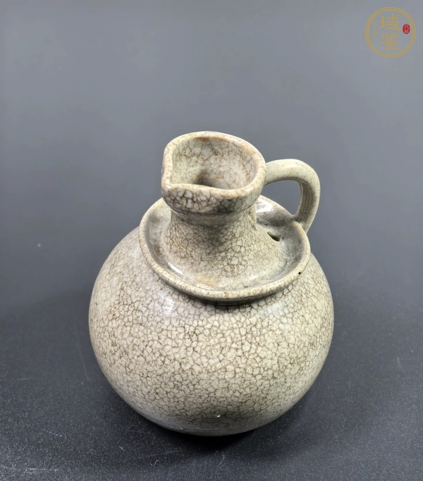 古玩陶瓷哥釉花澆真品鑒賞圖