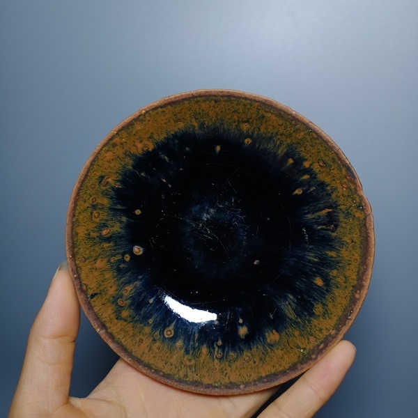 古玩轉賣金元，磁州窯茶盞拍賣，當前價格1588元