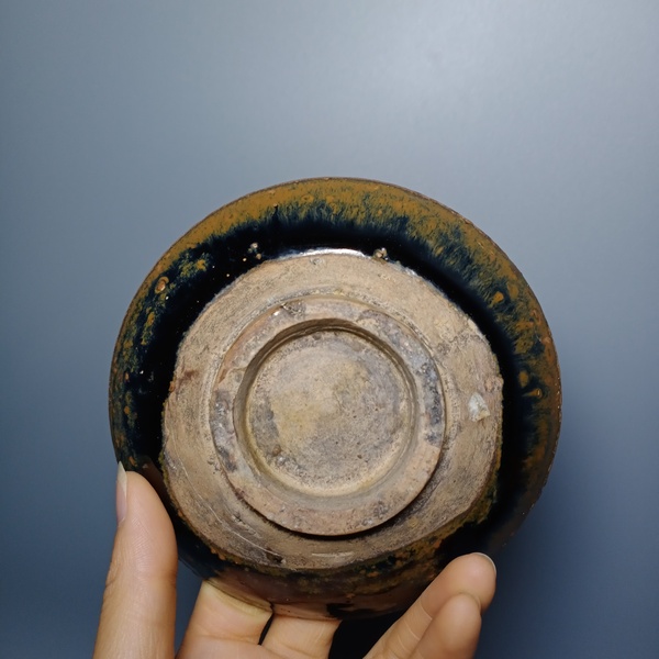 古玩陶瓷金元，磁州窯茶盞拍賣，當(dāng)前價(jià)格388元
